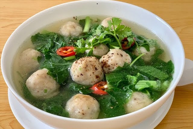 CANH CẢI XANH CÁ THÁC LÁC